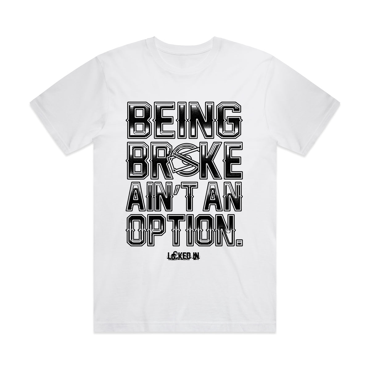 Locked In Tour Tee White