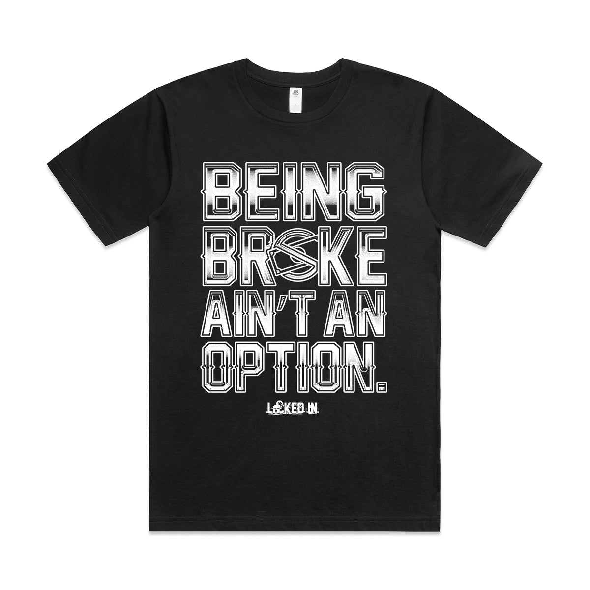 Locked In Tour Tee Black