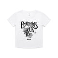 Limited Edition Locked In Baby Tee White